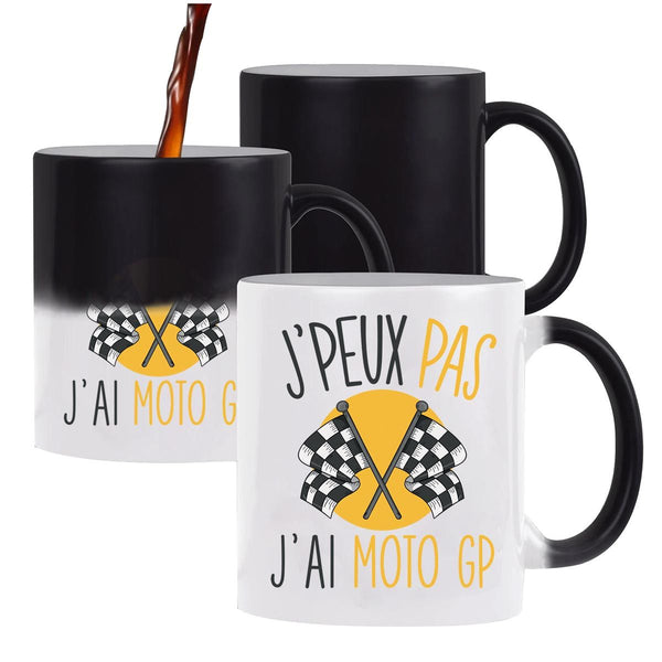 Mug Magique J'peux pas Moto gp - Planetee