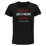 T-shirt femme Jeux Arcade C'est ma Routine - Planetee