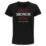 T-shirt femme Saxophone C'est ma Routine - Planetee