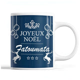 Tasse Noël Fatoumata Bleu - Planetee