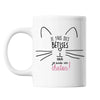 Mug Bétise Chaton Blanc - Planetee
