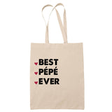 Sac Tote Bag Best Pépé Ever - Planetee