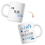 Mug Ylan Meilleur Papa du Monde - Planetee