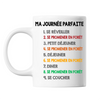 Mug blanc Se Promener en Forêt Journée Parfaite - Planetee