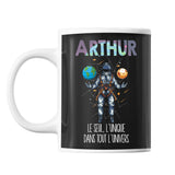 Mug Prénom Arthur Univers - Planetee