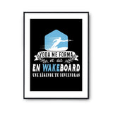 Affiche Wakeboard Légende - Planetee