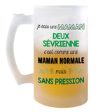 Chope de bière Maman Deux Sévrienne Chauvine Sans Pression - Planetee