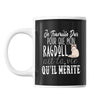 Mug Ragdoll Je travaille dur - Planetee