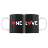 Mug Couples couple One Love | Tasses Duo Amour - Planetee