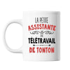 Mug La Petite Assistante de Télétravail de Tonton - Planetee