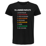 T-shirt Homme Aller Marcher Journée Parfaite - Planetee