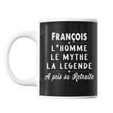 Mug Francois départ retraite - Planetee