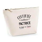 Trousse Factrice certifiée meilleure dans toute la france| Pochette Toilette Maquillage - Planetee