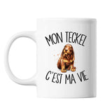 Mug Teckel c'est la vie Chien - Planetee
