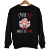 sweat J'peux pas J'ai Arrété de fumer noir - Planetee