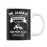 Mug Homme chasse trentenaire - Planetee