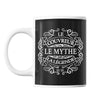 Mug Couvreur Le Mythe la Légende noir - Planetee