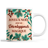 Tasse Noël Développeur homme Beige - Planetee