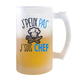 Chope de bière Chef j'peux pas - Planetee