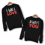 Sweat couple I will always love you - Planetee