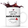 Tasse Petit Mug d'un Maitre de stage adoré - Planetee