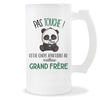 Chope de bière Grand Frère Pas Touche Panda - Planetee