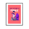 Affiche The Future is Female - Planetee
