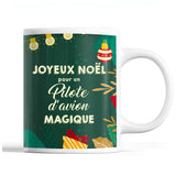 Tasse Noël Pilote d'avion homme Vert - Planetee