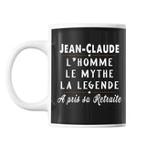 Mug Jean-Claude départ retraite - Planetee