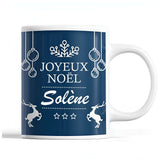 Tasse Noël Solène Bleu - Planetee