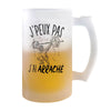 Chope de bière Arraché Haltérophilie j'peux pas - Planetee