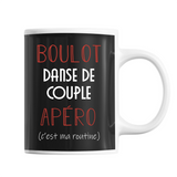 Mug Danse de Couple C'est ma Routine - Planetee