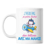 Mug Bêtises avec Mamie Licorne Avion - Planetee