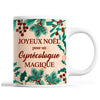 Tasse Noël Gynécologue homme Beige - Planetee