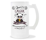 Chope de bière l'alcool c'est pas cool panda - Planetee