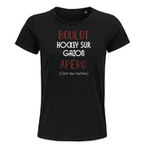 T-shirt femme Hockey Sur Gazon C'est ma Routine - Planetee