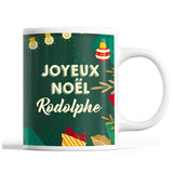 Tasse Noël Rodolphe Vert - Planetee