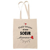 Sac Tote Bag Petit Bazar d'une Soeur d'amour - Planetee