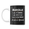 Mug prénom Marcelle cadeau départ retraite - Planetee