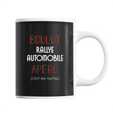 Mug Rallye Automobile C'est ma Routine - Planetee