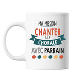 Mug Ma mission Chante Chorale avec Parrain - Planetee
