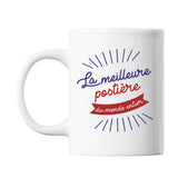 Mug Postière Femme Métier Meilleure de France - Planetee