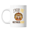 Mug Oktoberfest j'peux pas Blanc - Planetee