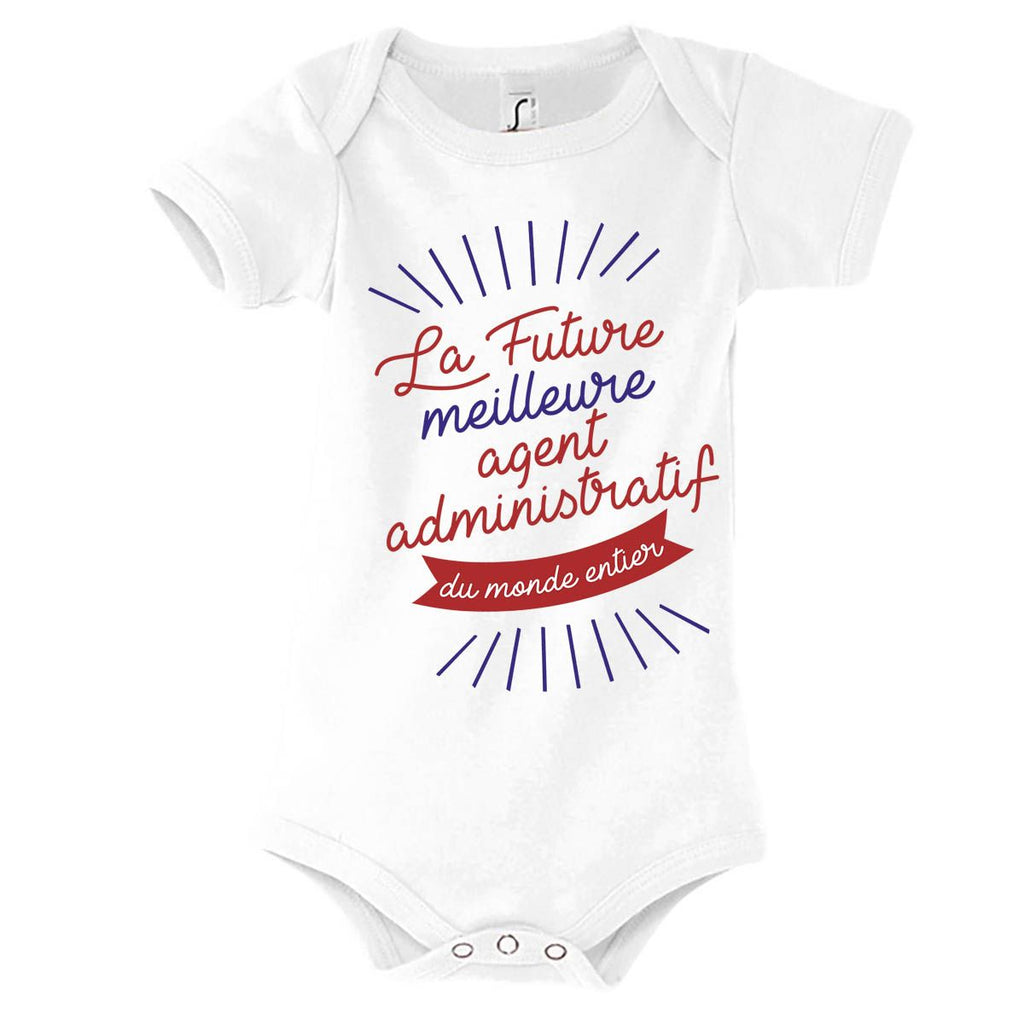 Body Bébé Manche Long Gabriel – Humour 'Un Jour Je Changerai Le Monde' – Cadeau Naissance Original Imprimé En France