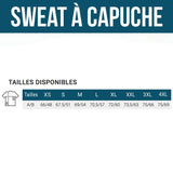 Sweat à capuche Ma Copine C'est la Plus Fraiche - Planetee