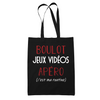 Sac Tote Bag Jeux Vidéo C'est ma Routine - Planetee