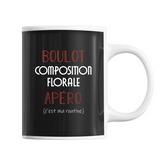 Mug Composition Florale C'est ma Routine - Planetee