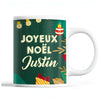 Tasse Noël Justin Vert - Planetee
