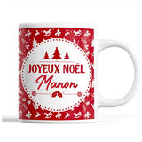 Tasse Noël Manon Rouge - Planetee