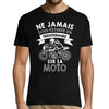 T-shirt Homme moto trentenaire - Planetee